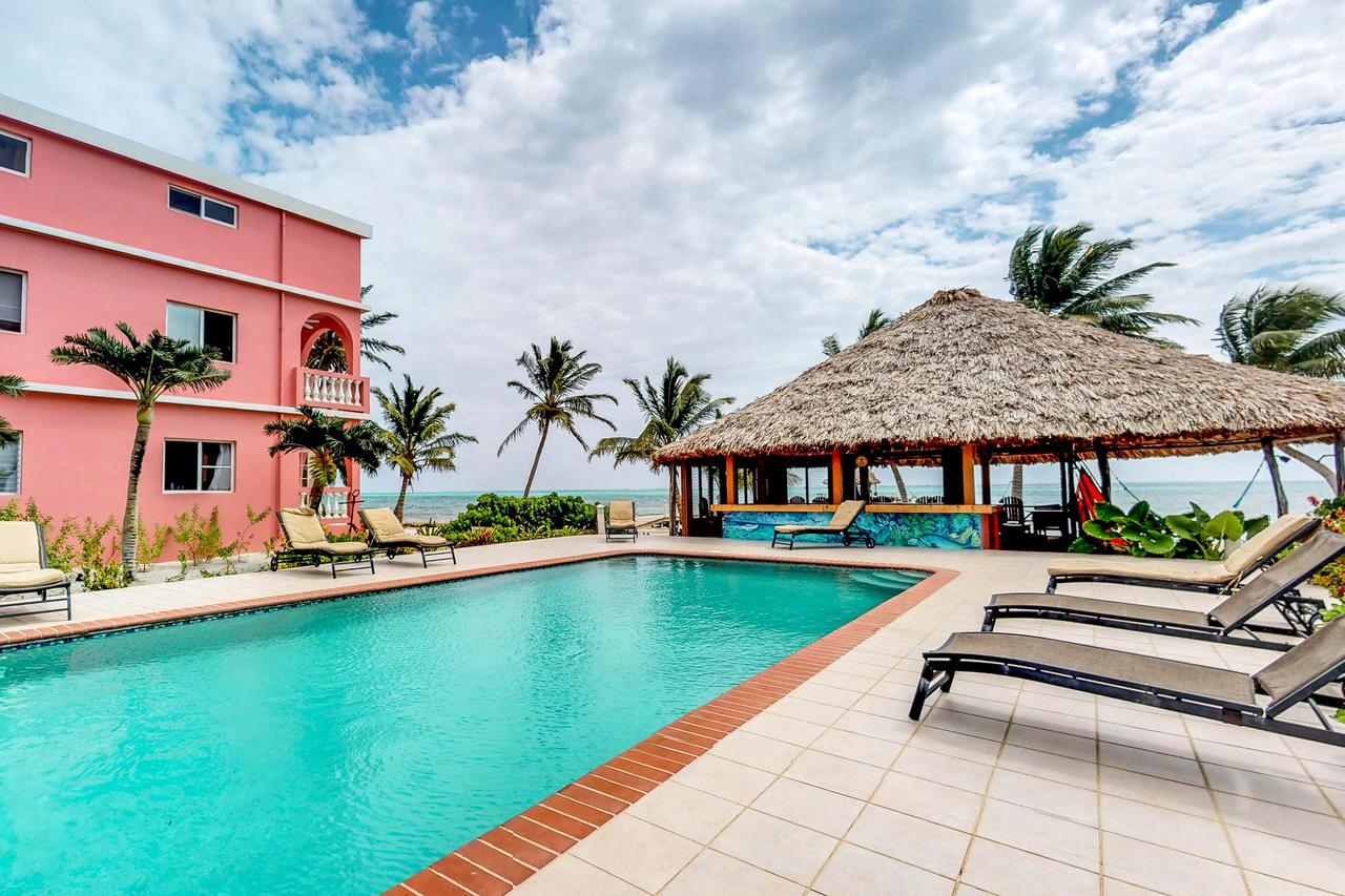 Апартаменти Palm @ Caribe Island Сан-Педро Екстер'єр фото